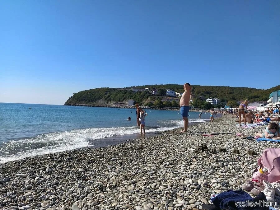 Пляжи новомихайловского фото Отдых на море в Новомихайловском (Краснодарский край). Цены 2024