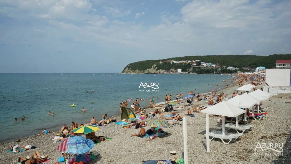 Пляжи новомихайловского краснодарский край фото Пляжи курорта Новомихайловский Туапсинского района