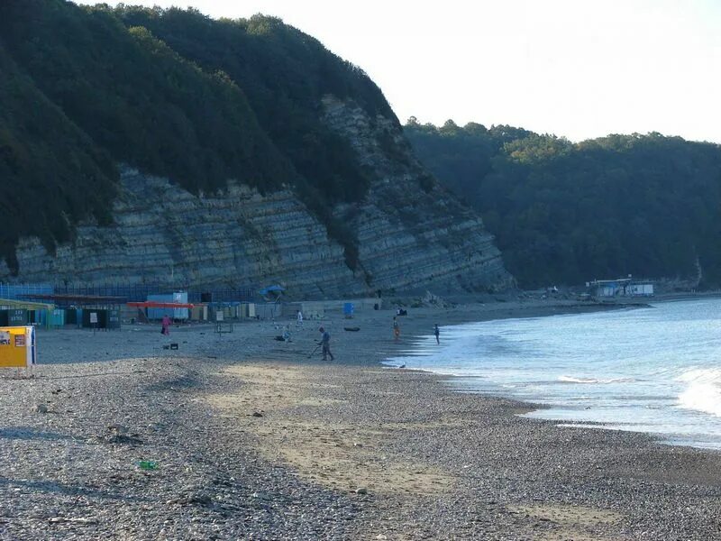 Пляжи новомихайловского краснодарский край фото Пляжи в Новомихайловском