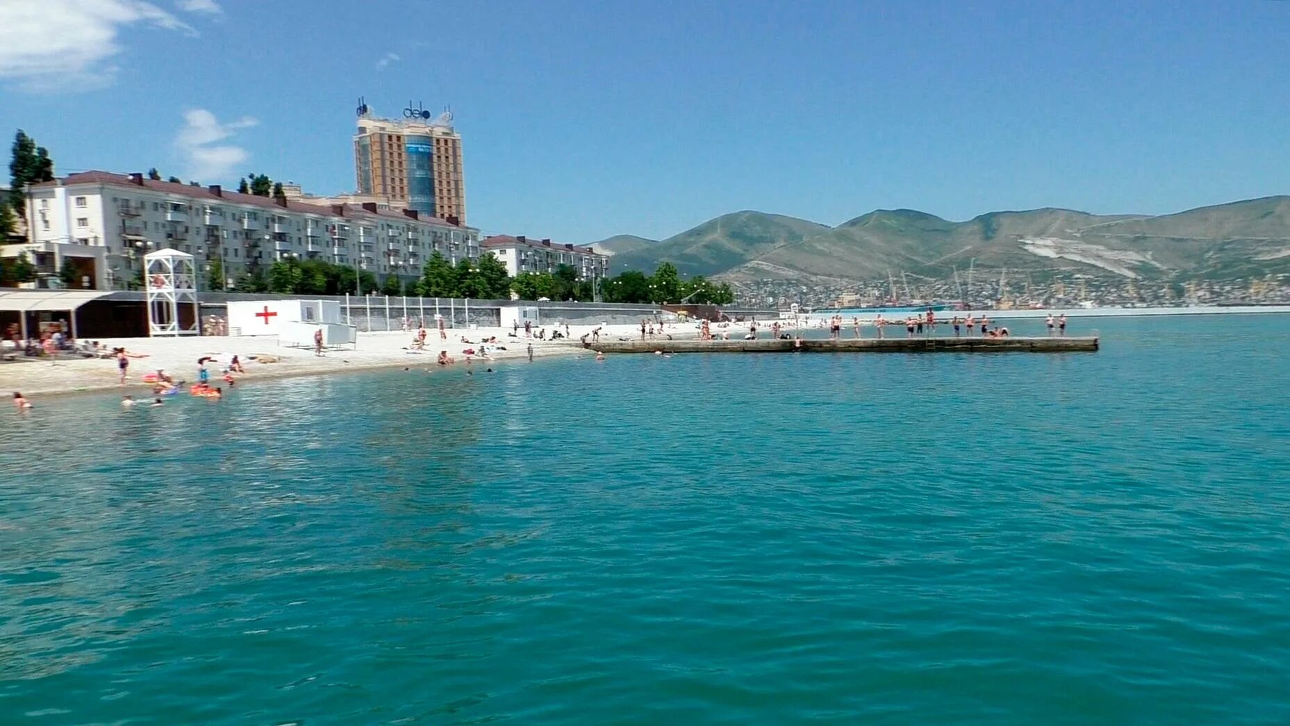 Пляжи новороссийска фото Городской пляж в Новороссийске - фото, видео, отзывы, на карте