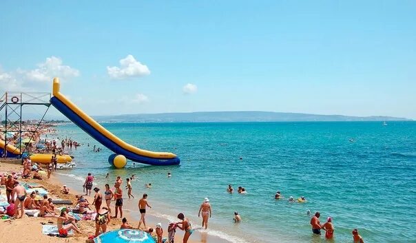 Пляжи приморского крым фото Russia and Crimea Departure from 01.07 8 nights Hotel Dominica 3* Price for.. Ту