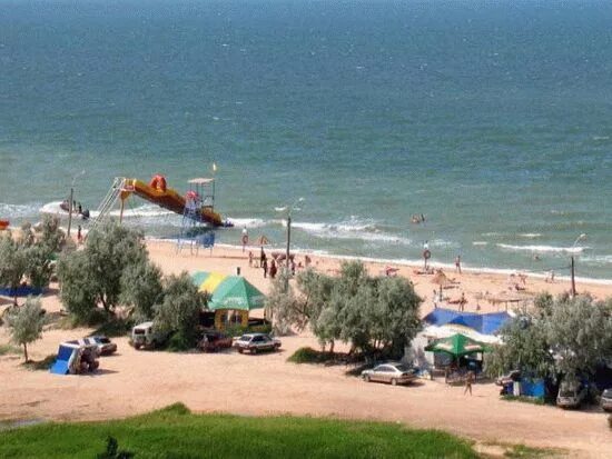 Пляжи станицы голубицкой фото Отдых в станице Голубицкая
