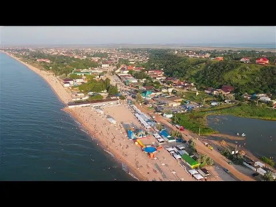 Пляжи станицы голубицкой фото Отдых в станице Голубицкая, пляж, Азовское море - YouTube
