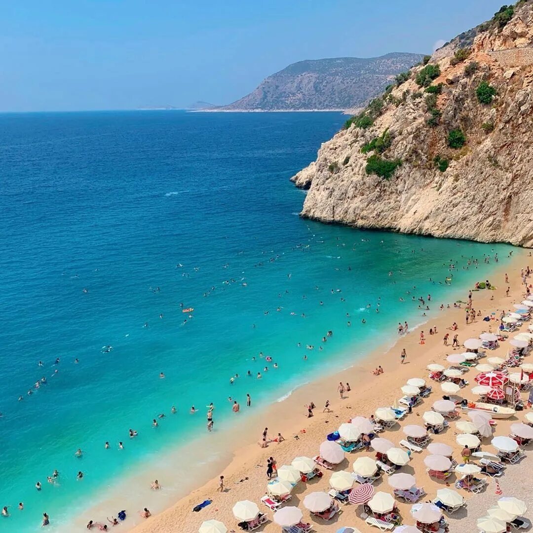 Пляжи турции фото загорающих Kaputas Beach, Fethiye, Rivers and roads
