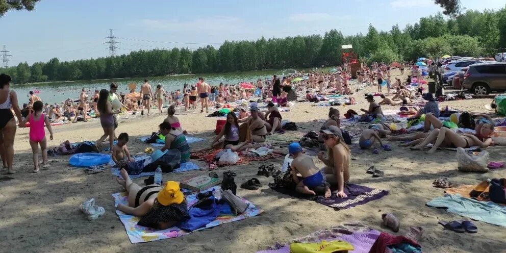 Пляжи тюмени фото Жителям Тюмени рассказали, как оказать первую помощь при солнечном ударе: Новост