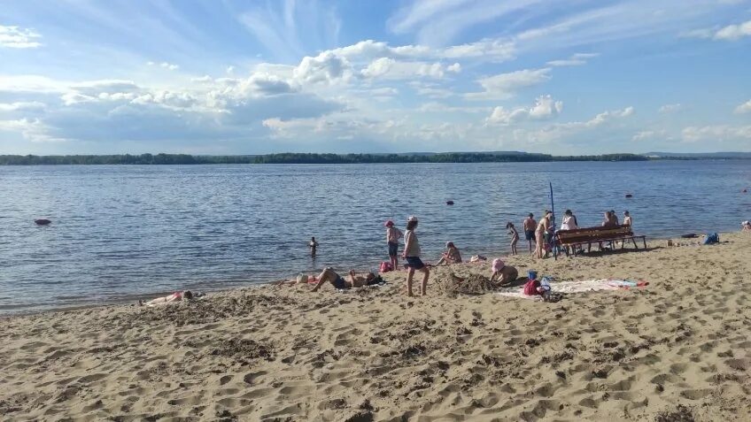 Пляжи ульяновска фото Внимание, ульяновцы! Жара, гроза и шквалистый ветер накроют Ульяновскую область 
