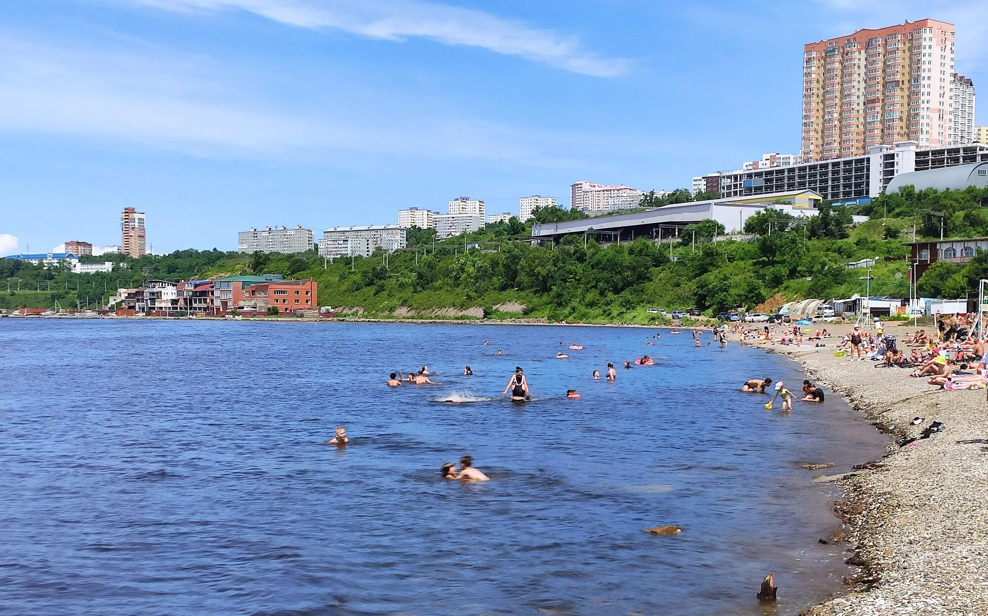 Пляжи владивостока фото Пляж на Татарской , июль 2022. Владивосток - смотреть видео онлайн от "Светлана 