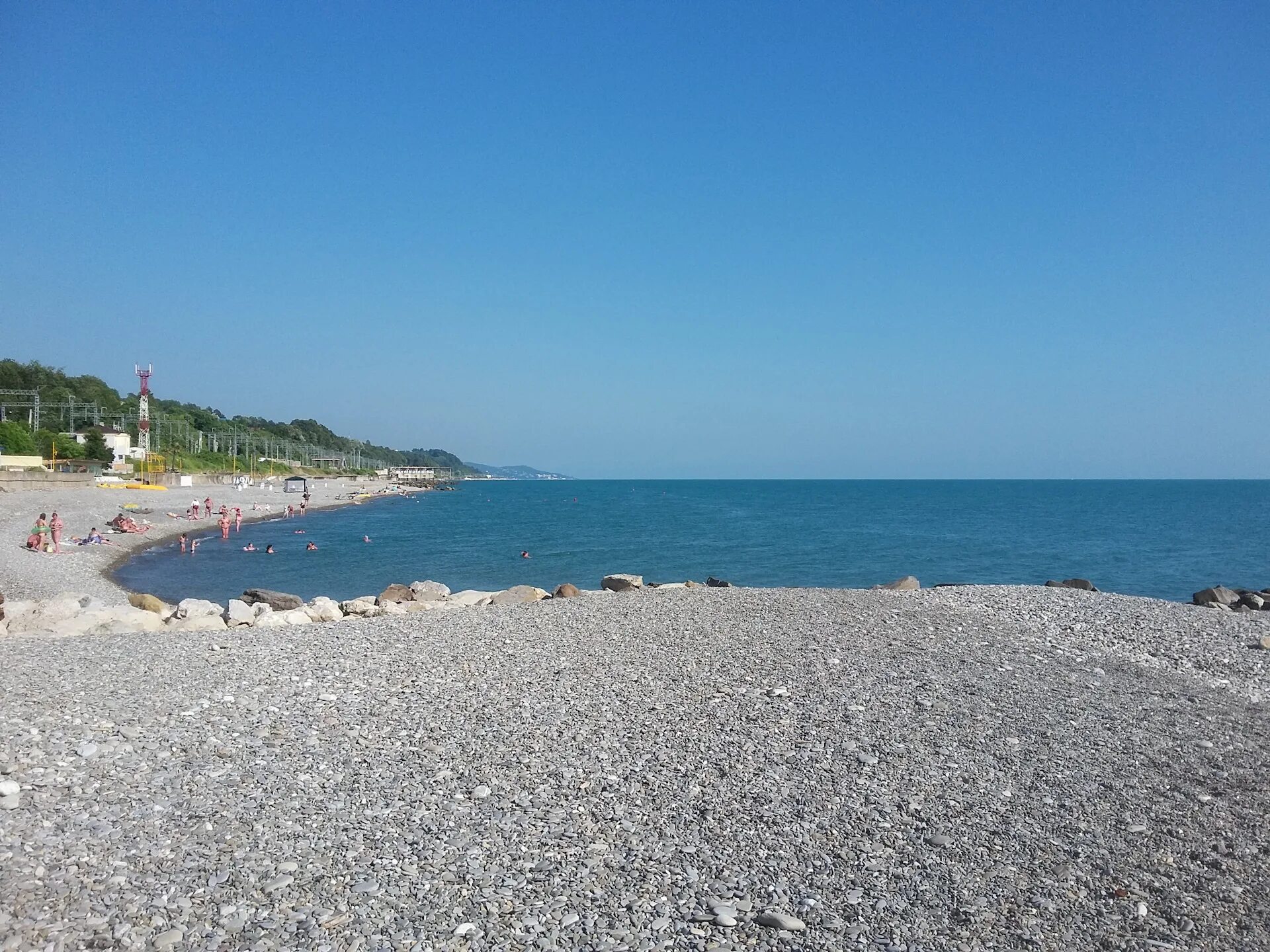 Пляжи якорной щели фото Продолжение лета. О том где были, что видели, впечатление о Черном море, отдыхе,
