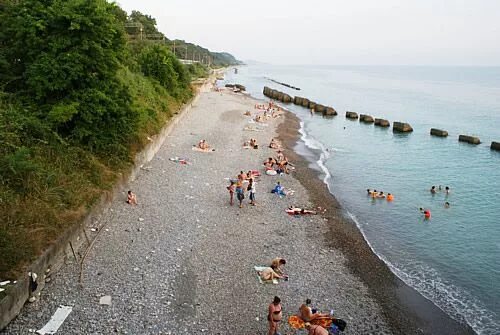 Пляжи якорной щели фото Незабываемый отдых в Якорной Щели