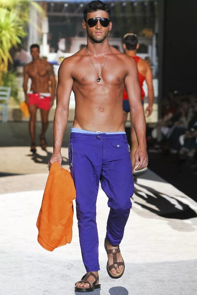 Пляжная мода 2024 мужская Dsquared² Spring 2012 Milan Fashion Week - The Fashionisto