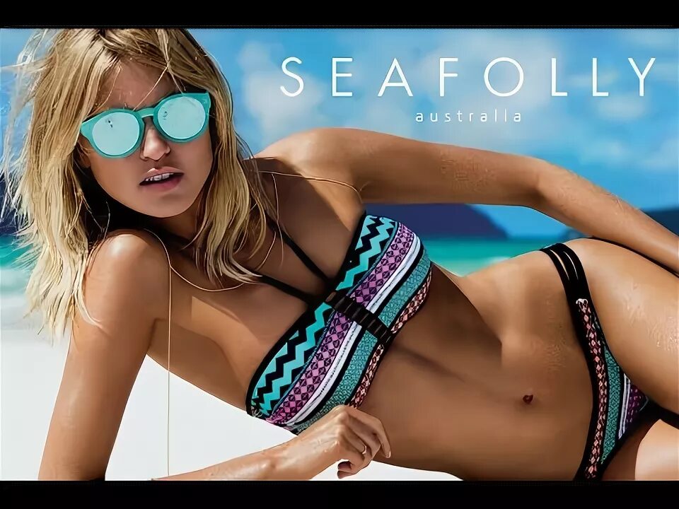 Пляжная мода 2024 женская Купальники Seafolly на выставке Mode Lingerie & Swim Moscow - YouTube