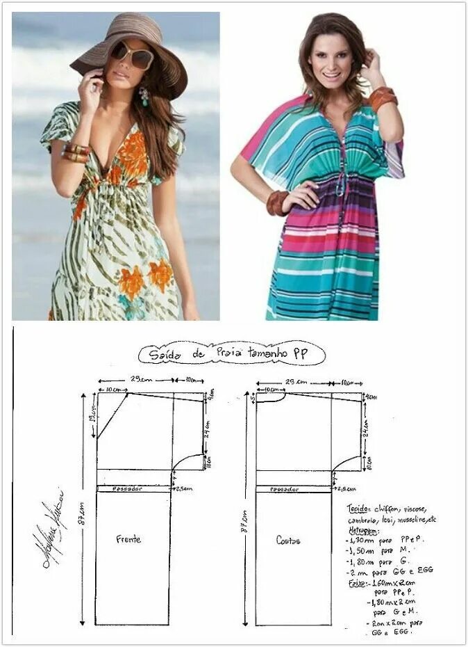 Пляжная одежда выкройки Pin by janejong on sewing: clothes 2 Pattern dress women, Dress sewing patterns,