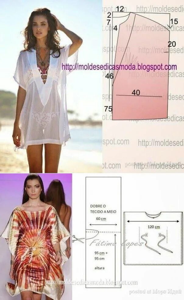 Пляжная одежда выкройки купить Pin by Анна on Выкройки Diy dress, Fashion sewing pattern, Fashion blouse design