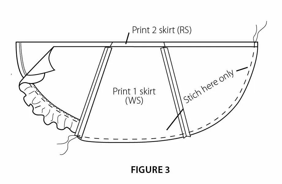 Пляжная юбка с запахом на завязках выкройка Stylish DIY Reversible Wrap Skirt