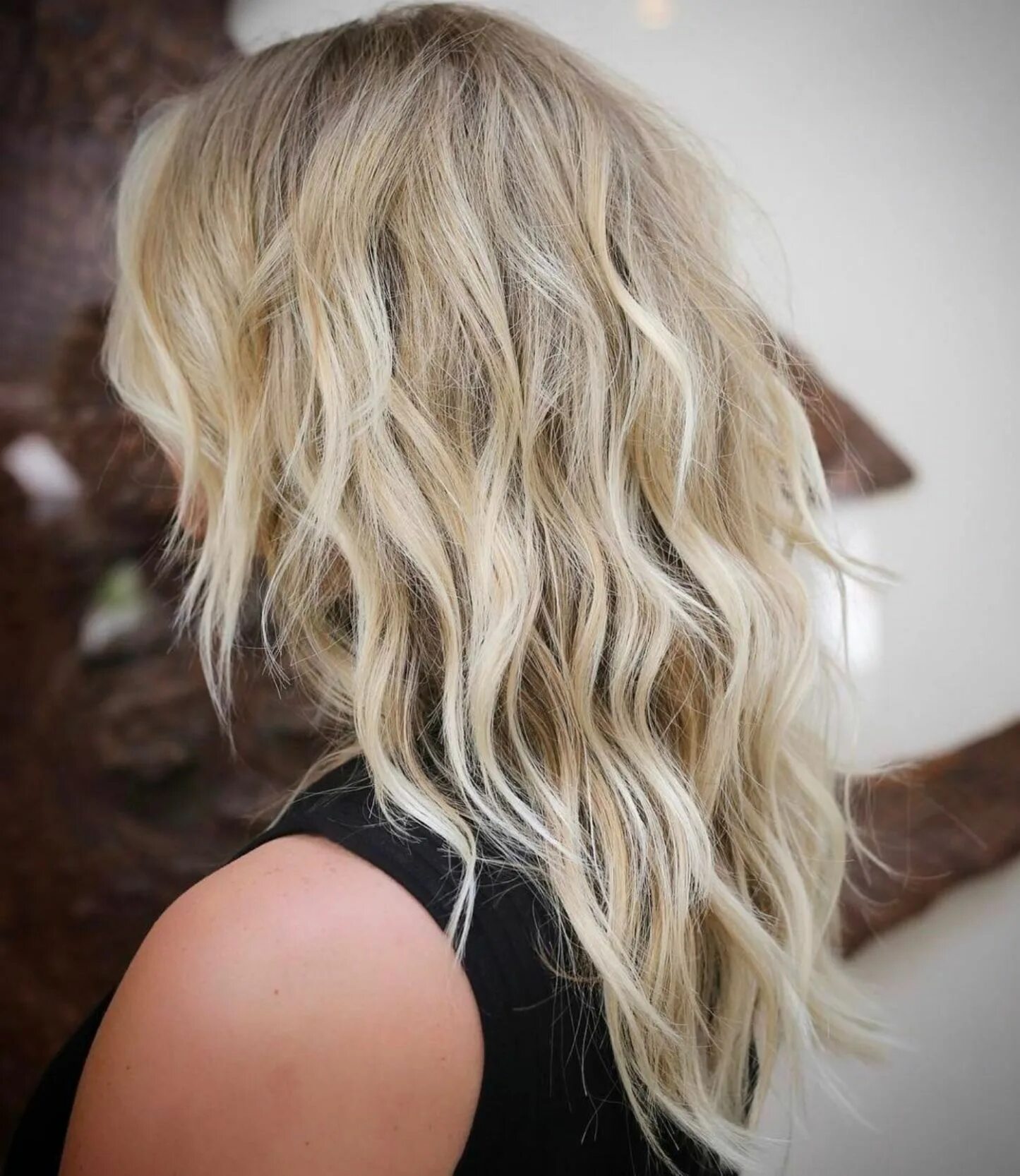 Пляжные локоны на средние волосы фото Pin on Hair