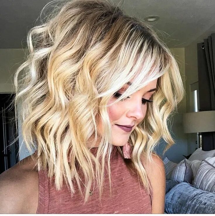 Пляжные локоны на средние волосы фото Pin by Amber Truesdell on Favourite Hair Pinterest hair, Hairstyles haircuts, Me