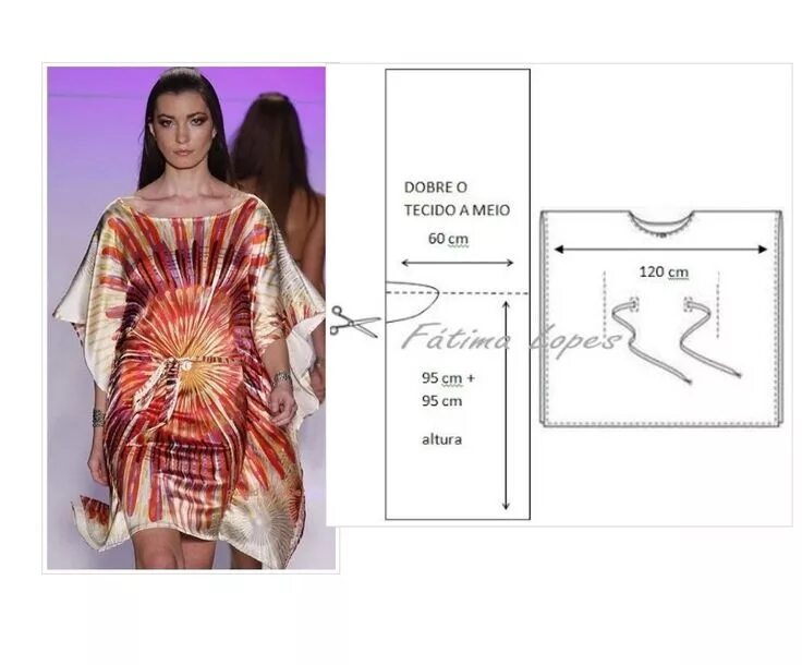 Пляжные туники сшить своими руками выкройки Pin en Patrones Ropa, Confeccion, Tendencias