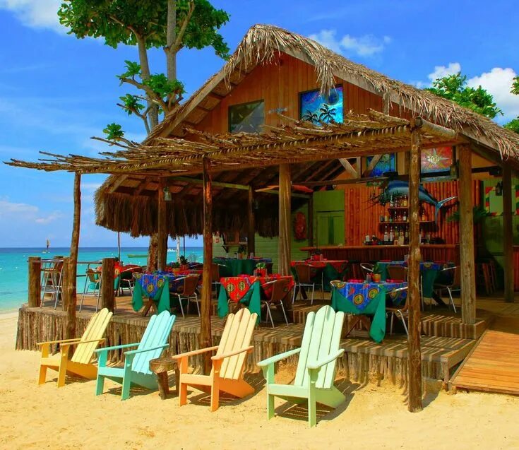 Пляжный бар фото Pin by Susan Pidgeon on analogica beach club 2020 Beach bars, Beach cottages, Be