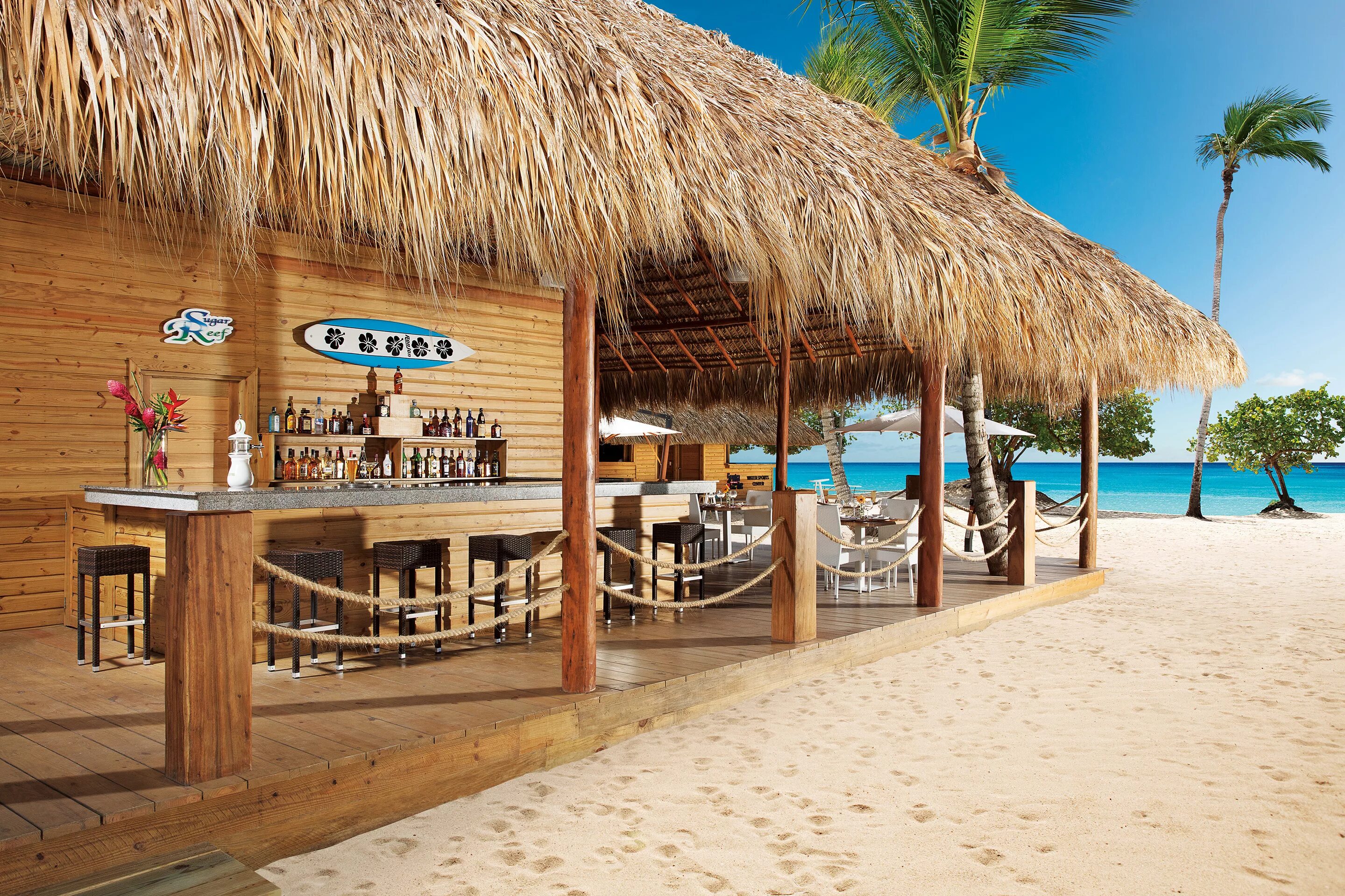 Пляжный бар фото Dreams Dominicus La Romana 5* - Доминикана, Байяибе - Отели Пегас Туристик