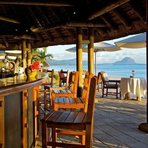 Пляжный бар фото La Pirogue, Mauritius, Book Now with Tropical Sky Beach bars, Hotel, Mauritius h