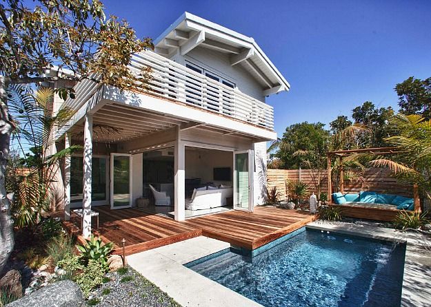 Пляжный домик мечты на pinterest фото A Modern Beach House in San Diego Modern beach house, Beach house design, Modern
