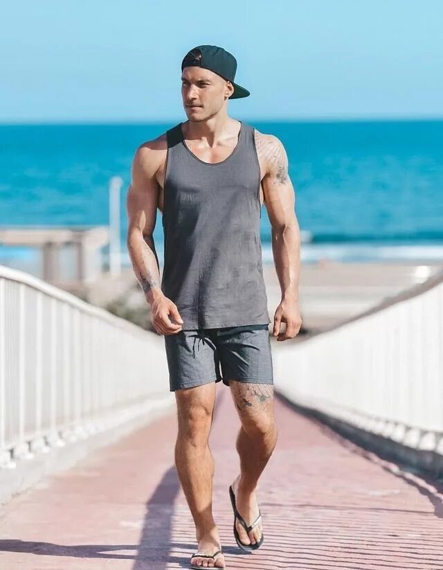 Пляжный стиль 2024 мужской Havaianas Style Ropa de moda hombre, Ropa de verano hombre, Estilo de ropa hombr