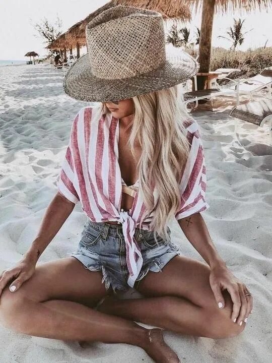 Пляжный стиль женский Pin on Whatever!