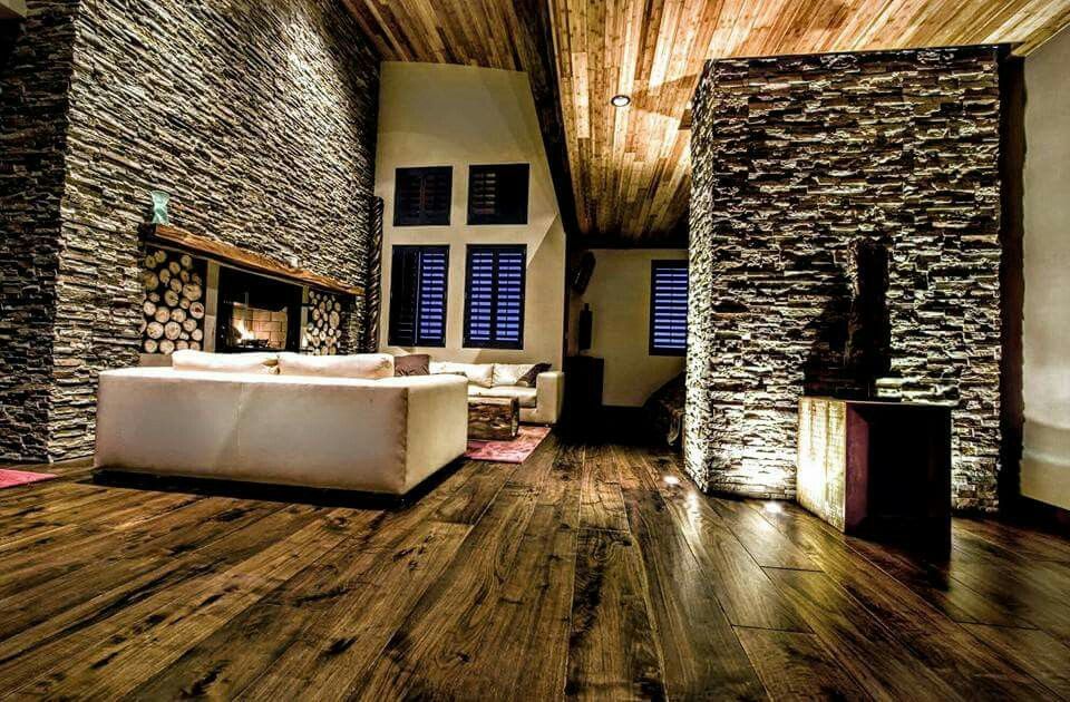 Плюс декоративный фото Home sweet home! Steinwand wohnzimmer, Holz wohnzimmer, Wandgestaltung