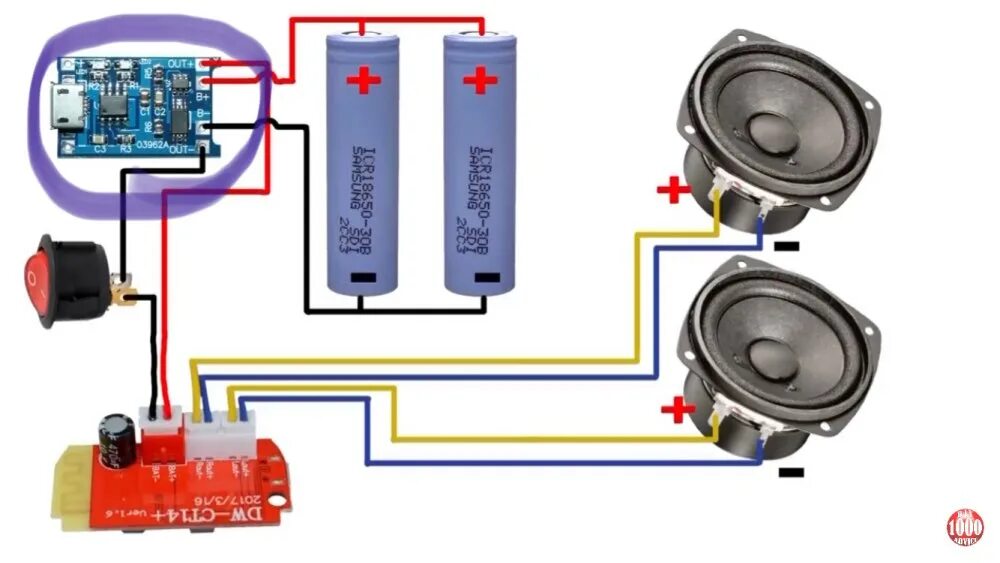 Плюс как подключить колонку DC 3.7V 5V 3W Digital Audio Amplifier Board Double Dual Plate DIY Bluetooth Spea