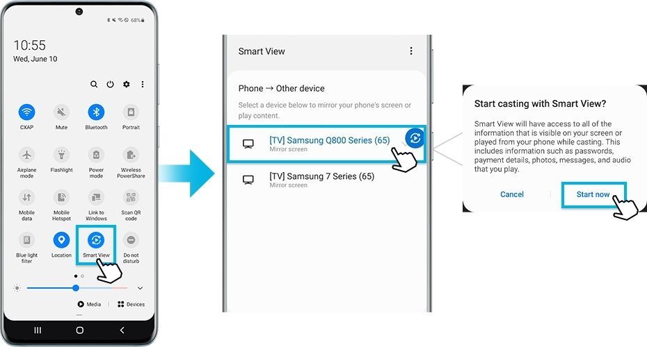 Плюс как подключить на телефон TIPS How To Mirror From Your Samsung Smartphone ... - Samsung Members