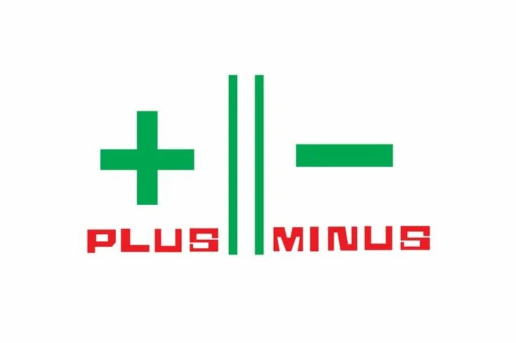 Плюс минус 1 й микрорайон 5 фото Plus and Minus Graphic by RFG - Creative Fabrica Plus and minus, Graphic, Design
