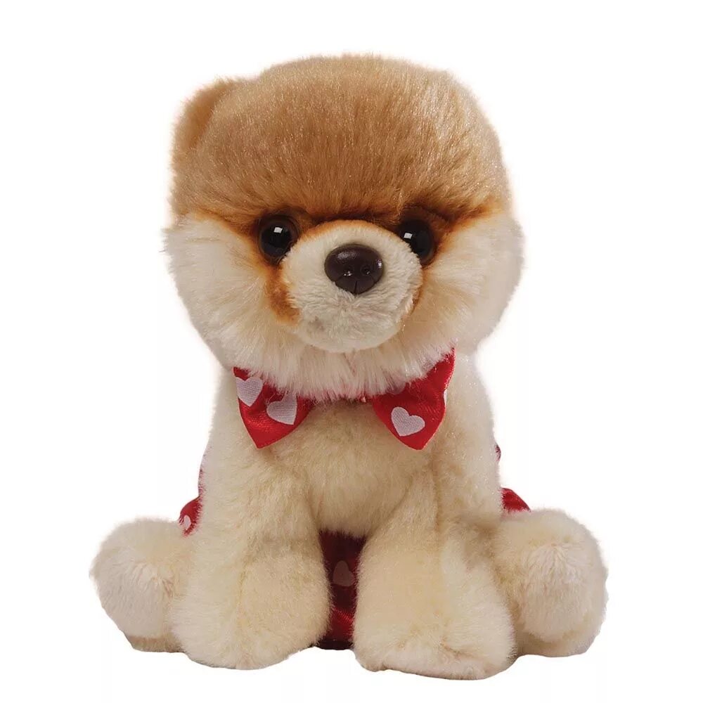 Плюшевая собака фото Gund Мягкая игрушка Itty Bitty Boo Bow-tie and Boxers 12,5 см - купить с доставк