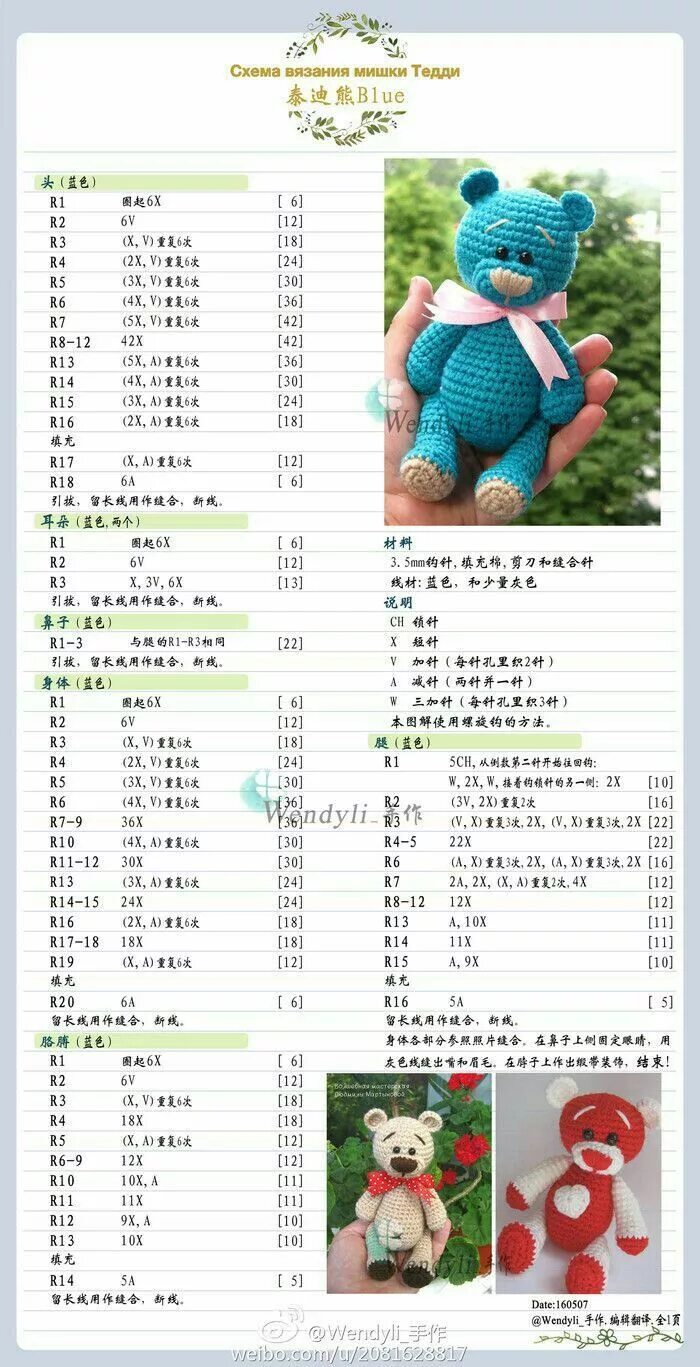 Плюшевые амигуруми крючком схемы Oyuncak Receitas Amigurumi Padrões de animais de crochê, Amigurumi e Padrão de b