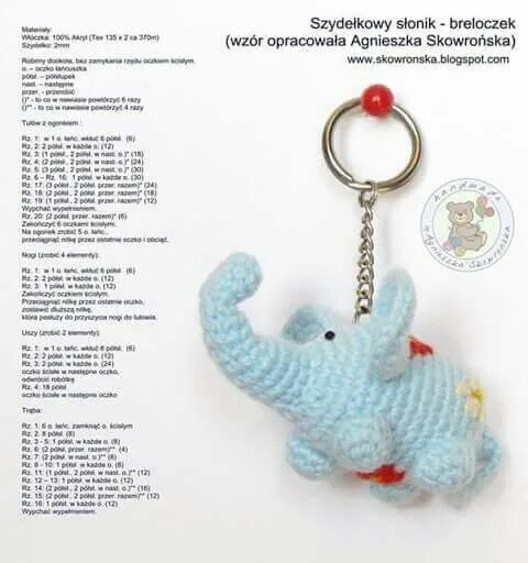Плюшевый брелок крючком схемы Pin by Matilde González Alejandro on Crochet y Amigurumis Keychain, Diy and craf