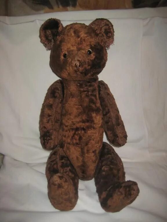 Плюшевый медведь ссср фото the vintage Russian bear - is made in Russia approximately in 1950 - 1960 Old te