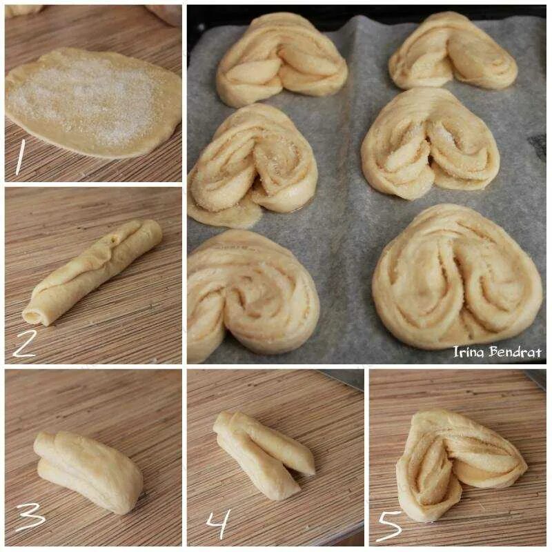 Плюшки рецепты с фото простые Булочки с сахаром как завернуть