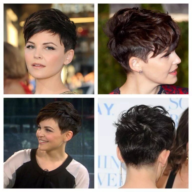 Плюсы короткой прически Ginnifer Goodwin's spikey pixie haircut Short hair styles, Short hair cuts, Hair