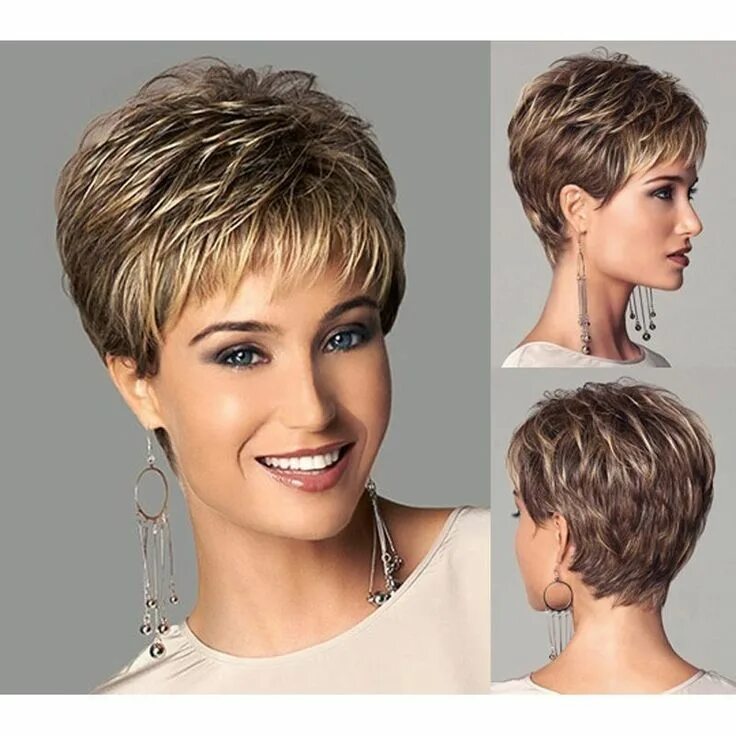 Плюсы короткой стрижки Красивые прически, стрижки - Разное OK.RU Short hairstyles for thick hair, Short