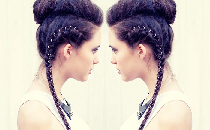Плюсы причесок Hair rings Festival hair, Hair styles, Music festival hair