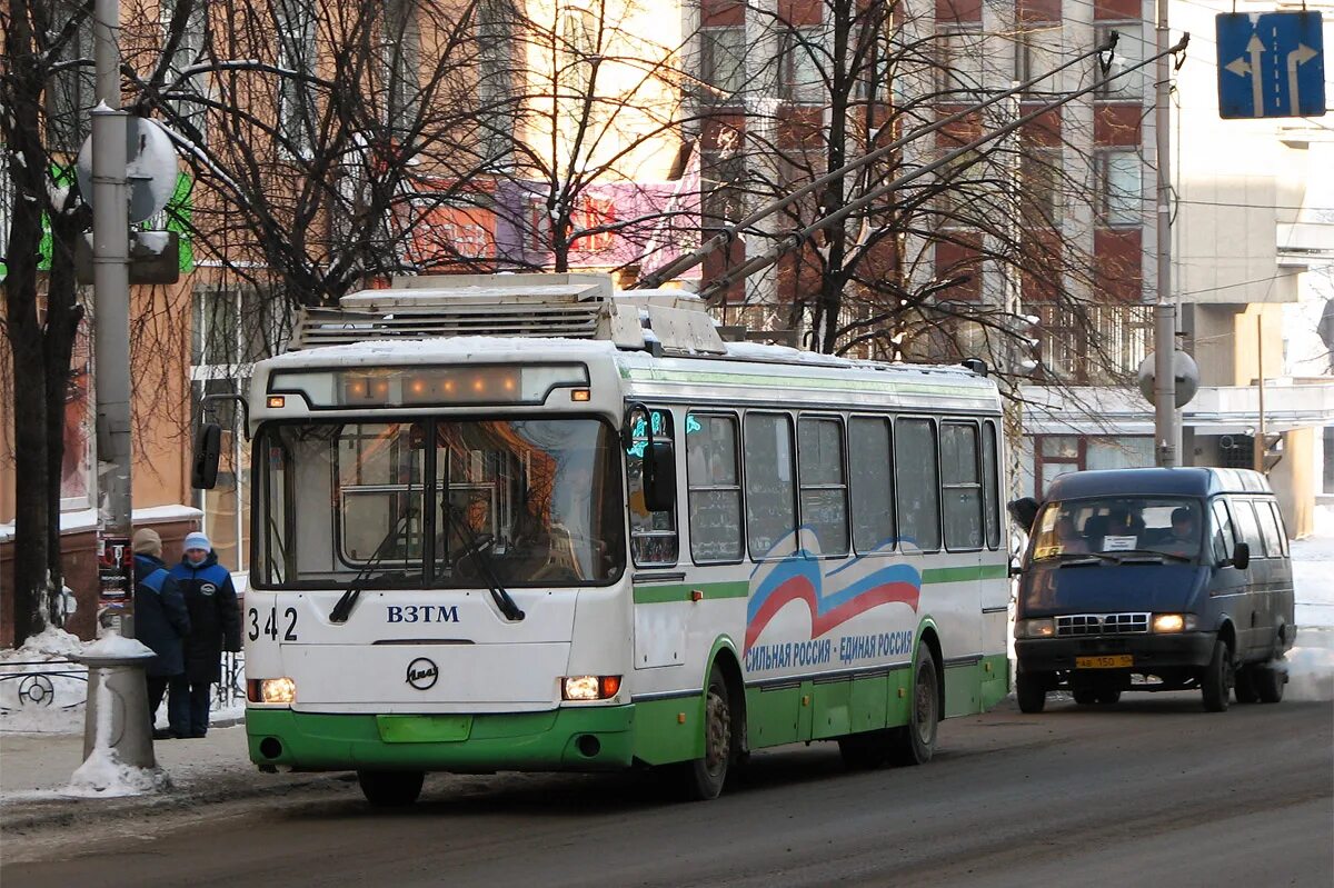 Пмуп городской транспорт московская ул 14 фото Петрозаводск, ЛиАЗ-5280 (ВЗТМ) № 342 - Фото - Городской электротранспорт