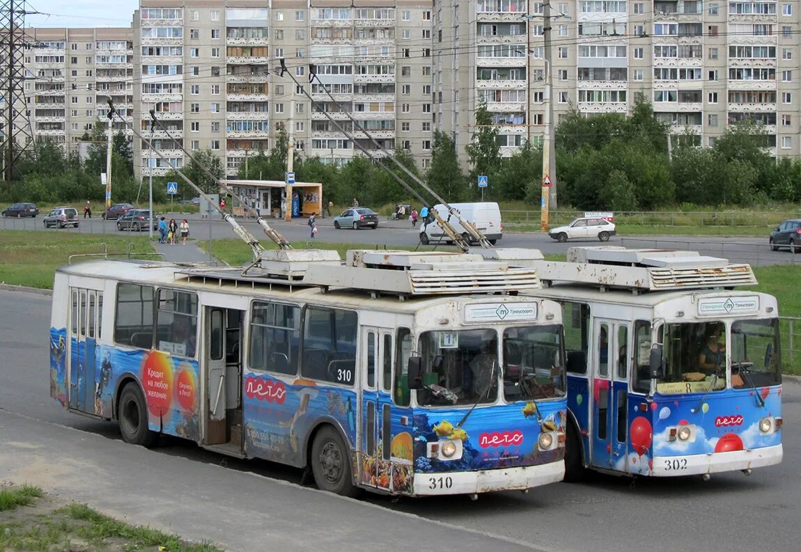 Пмуп городской транспорт московская ул 14 фото Petrozavodsk, ZiU-682G G00 310 - Photo - Urban Electric Transit
