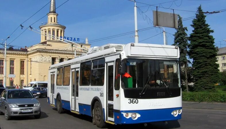 Пмуп городской транспорт московская ул 14 фото Исполнилось 60 лет Петрозаводскому троллейбусу - Ника ТВ