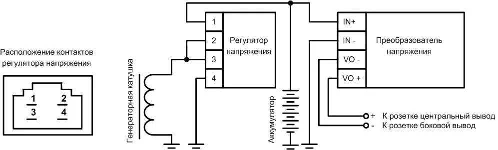 Пн191 блок преобразователь схема подключения на тракторе Преобразователь напряжения сети - Интернет-магазин - Тахометр счетчик