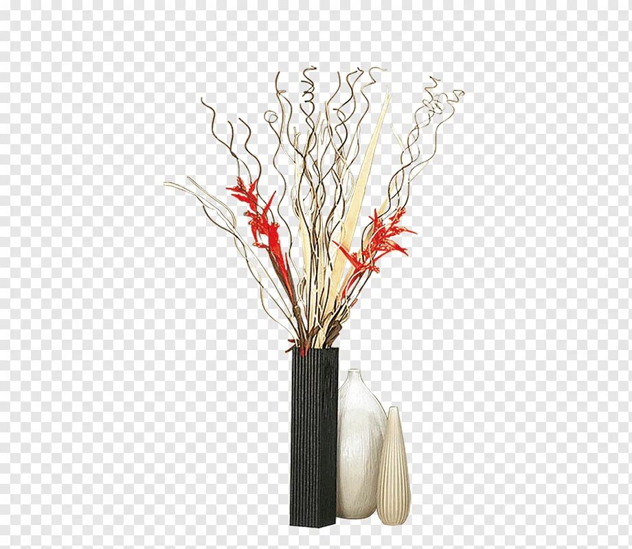 Пнг декор для дома Free download Vase Interior Design Services Work of art, vase, branch, artificia