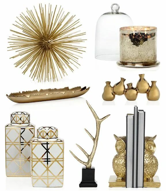 Пнг декор для дома birdie to be: Golden accessories Gold home accessories, Gold home decor, Gold de