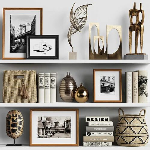 Пнг декор для дома Decor Set 120 3D model CGTrader