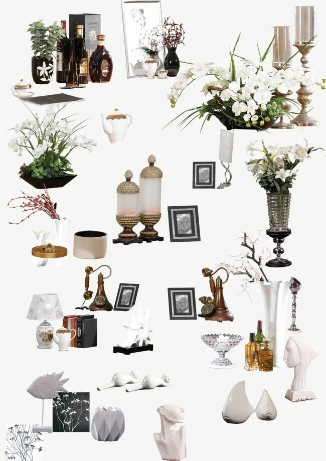 Пнг декор для дома Home Decorations PNG Images, Furniture Accessories, Frame PNG Transparent Backgr