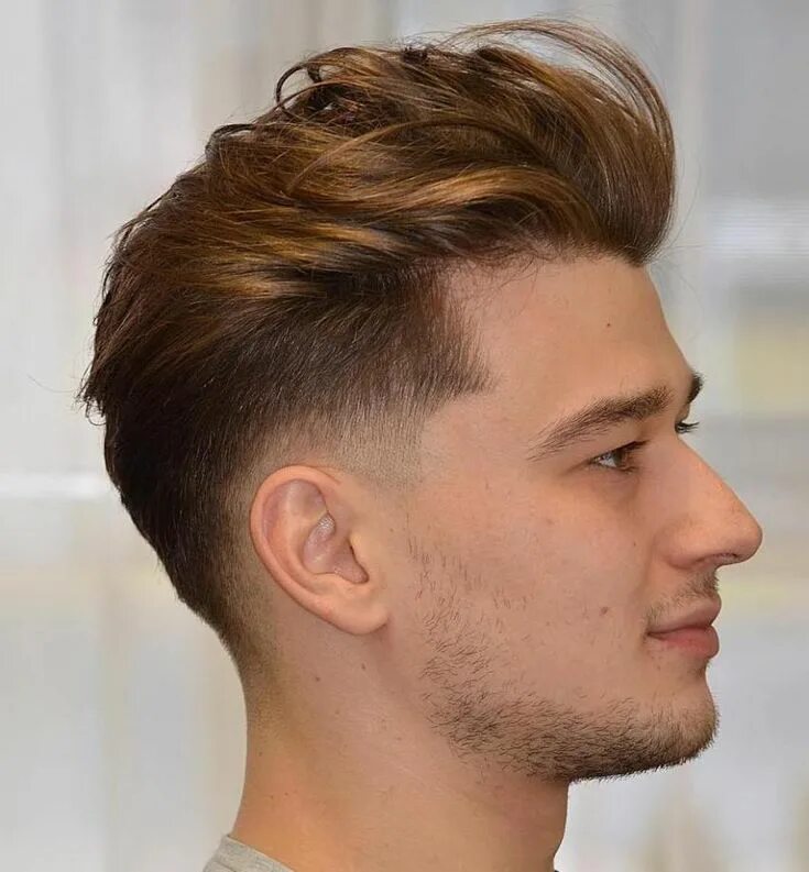 По бокам коротко сверху длинно мужская прическа 50 Statement Medium-Length Hairstyles for Men Mens hairstyles medium, Medium hai
