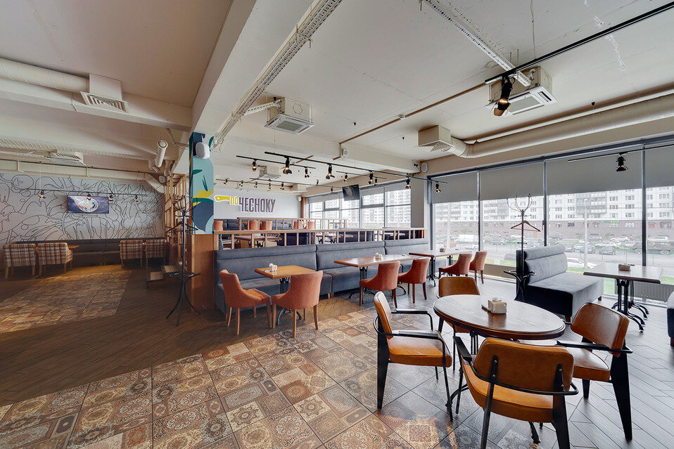 По чесноку ул цвиллинга 25 фото Panorama: Po Chesnoku, restaurant, Saint Petersburg, Optikov Street, 46к1 - Yand