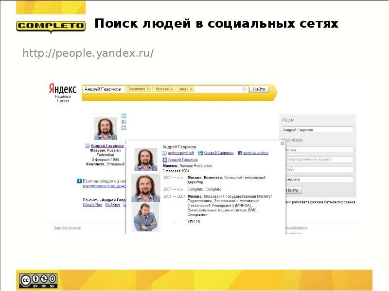 По фото найти человека в социальных сетях Конкурентный анализ в интернет-маркетинге
